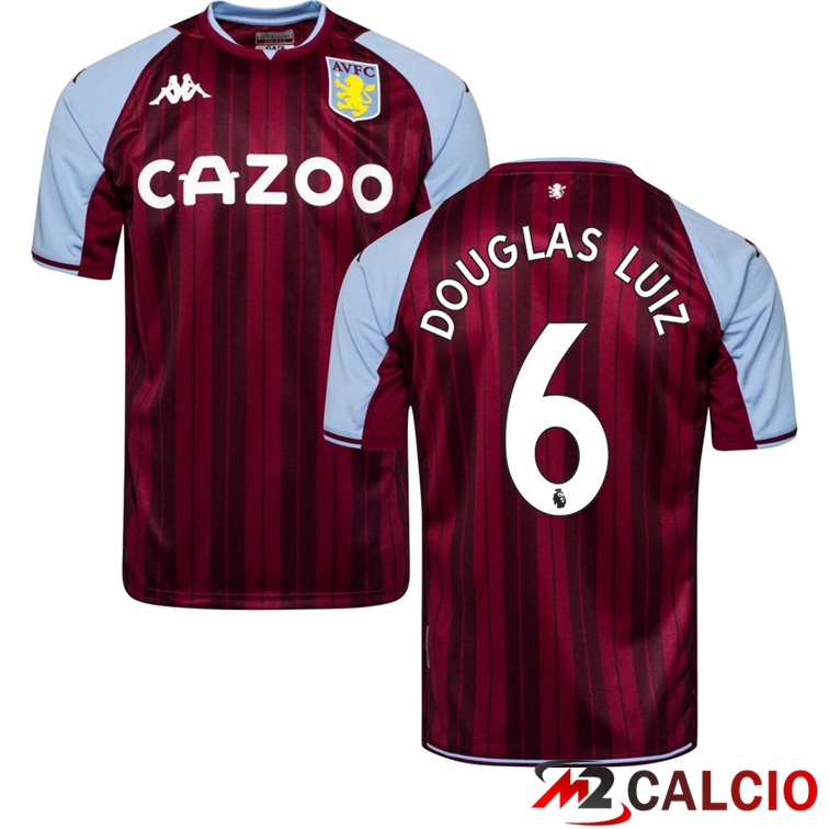 Maglia Aston Villa (DOUGLAS LUIZ 6) Prima 2021/2022
