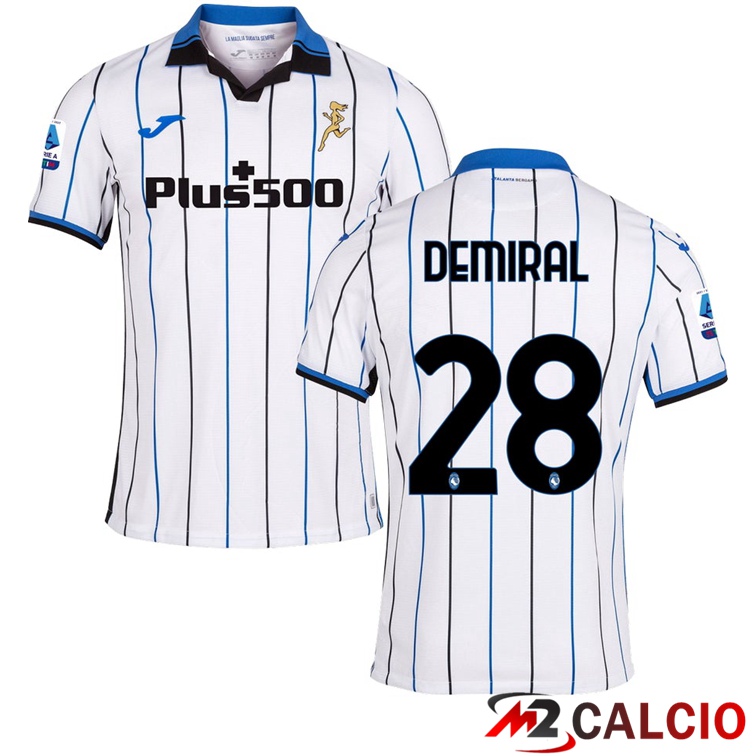Maglia Atalanta（DEMIRAL 28）Seconda Bianco 2021/2022