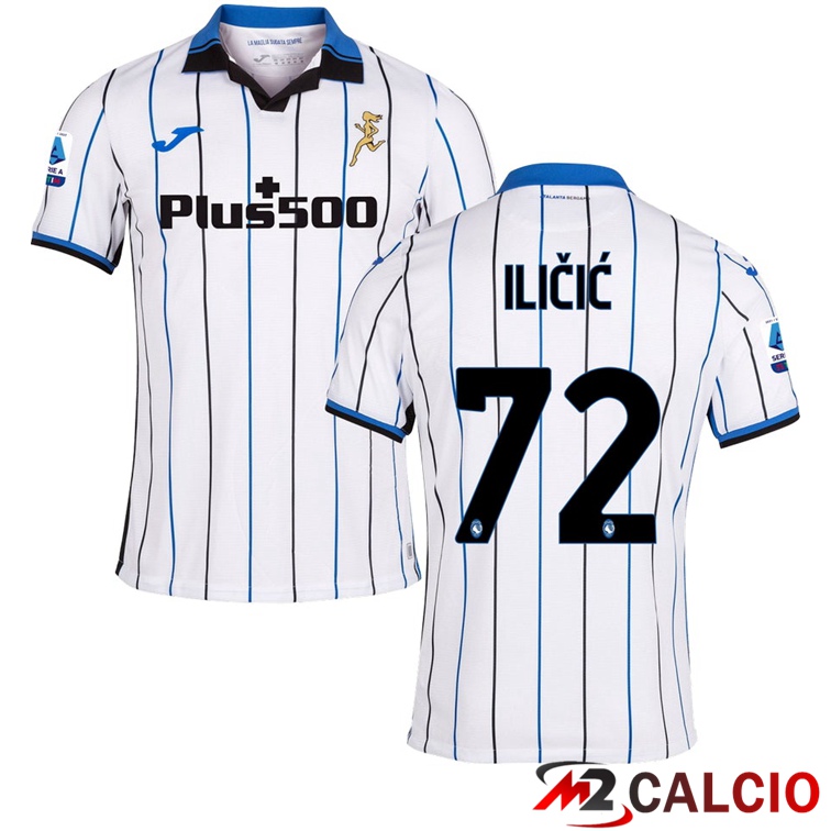 Maglia Atalanta（ILICIC 72）Seconda Bianco 2021/2022