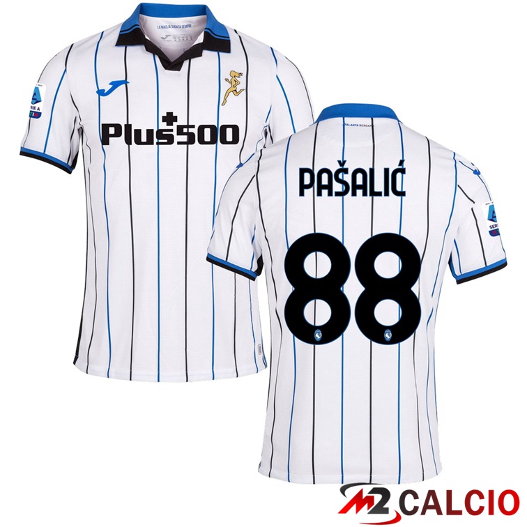 Maglia Atalanta（PASALIC 88）Seconda Bianco 2021/2022