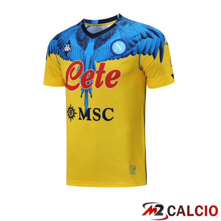 Maglia Allenamento SSC Napoli Giallo 2021/2022