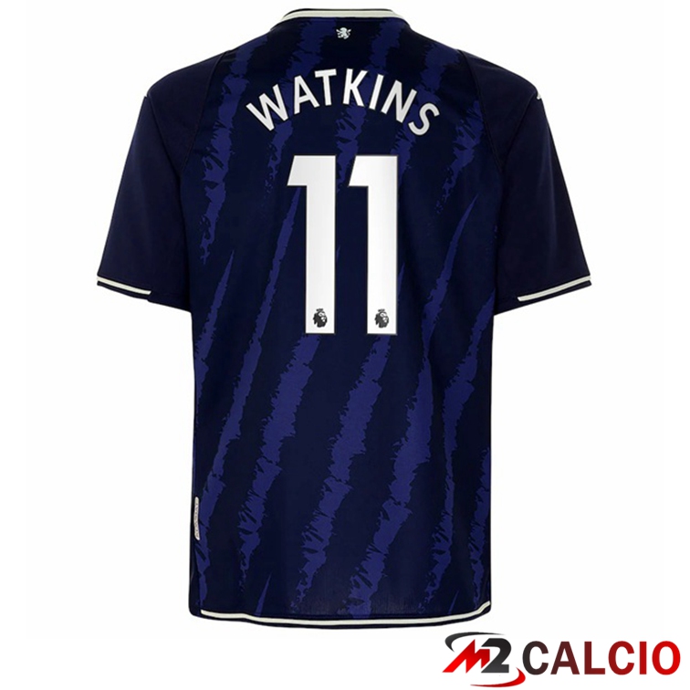 Maglia Aston Villa (Watkins 11) Terza Blu 2021/22