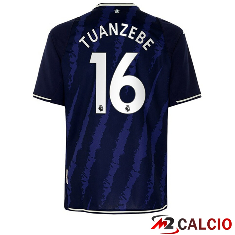 Maglia Aston Villa (Tuanzebe 16) Terza Blu 2021/22