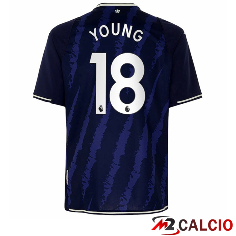 Maglia Aston Villa (Young 18) Terza Blu 2021/22
