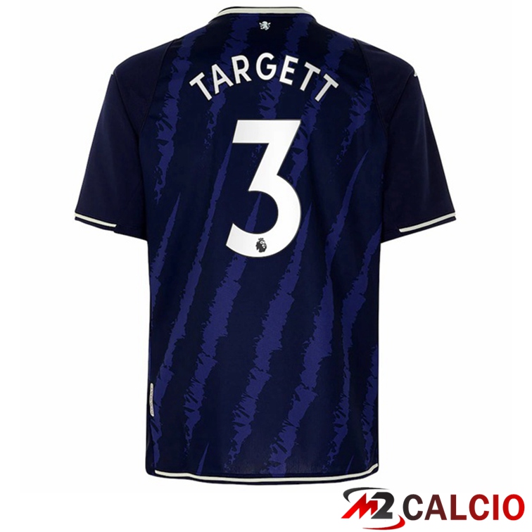 Maglia Aston Villa (Targett 3) Terza Blu 2021/22