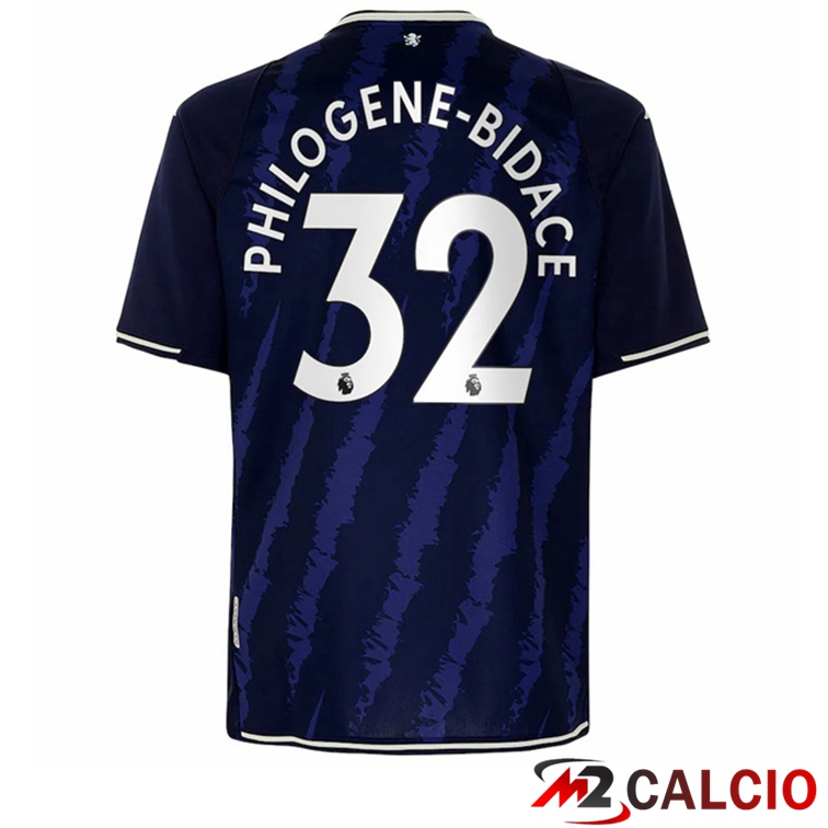 Maglia Aston Villa (Philogene-Bidace 32) Terza Blu 2021/22