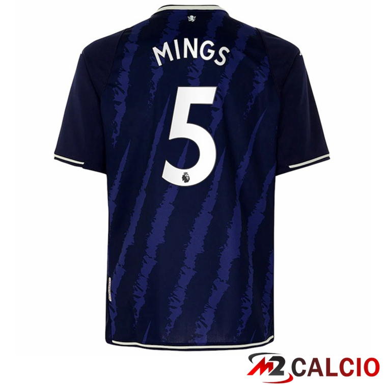 Maglia Aston Villa (Mings 5) Terza Blu 2021/22
