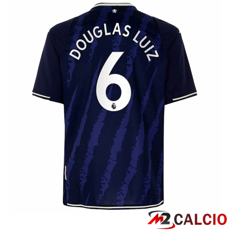 Maglia Aston Villa (Douglas Luiz 6) Terza Blu 2021/22