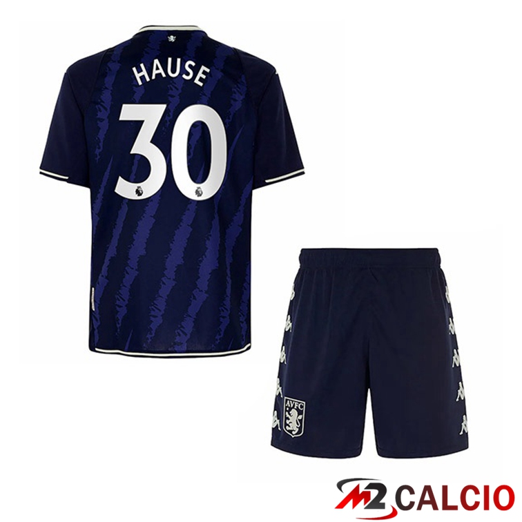 Maglia Aston Villa (Hause 30) Bambino Terza Blu 2021/22
