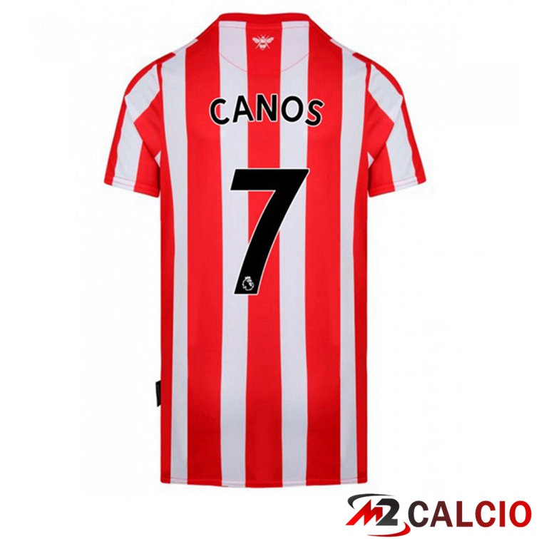 Maglia Brentford FC (CANOS 7) Prima Rosso/Bianco 2021/22