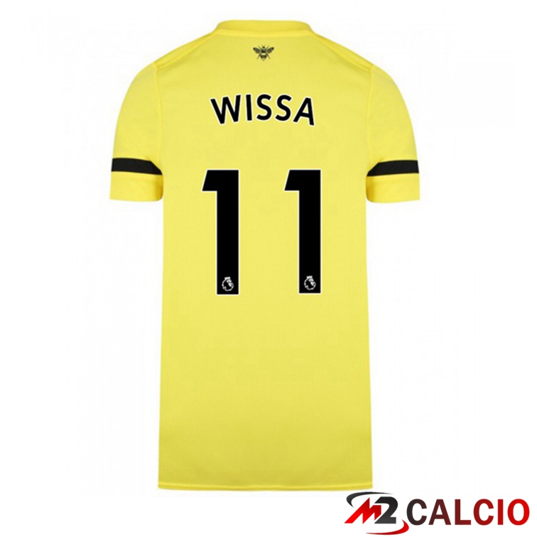 Maglia Brentford FC (WISSA 11) Seconda Giallo 2021/22