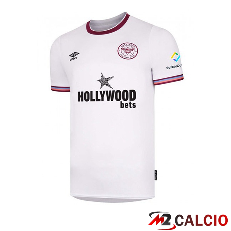 Maglia Brentford FC Terza Bianco 2021/22