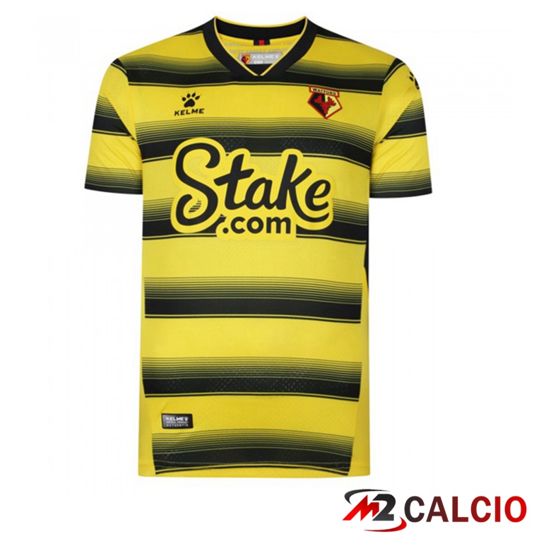 Maglia Watford FC Prima Giallo/Nero 2021/22
