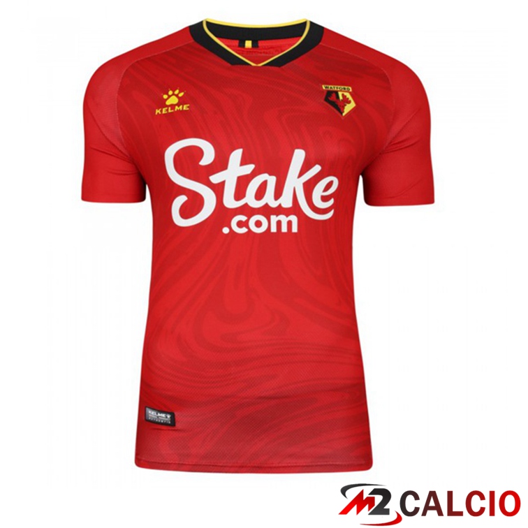 Maglia Watford FC Seconda Rosso 2021/22