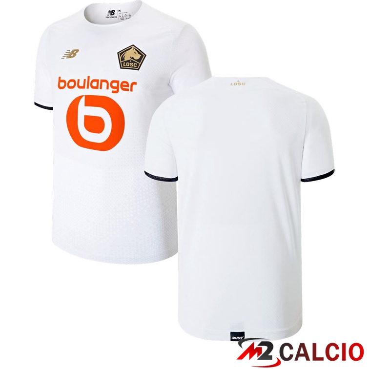 Maglia Lille LOSC Seconda Bianco 2021/2022