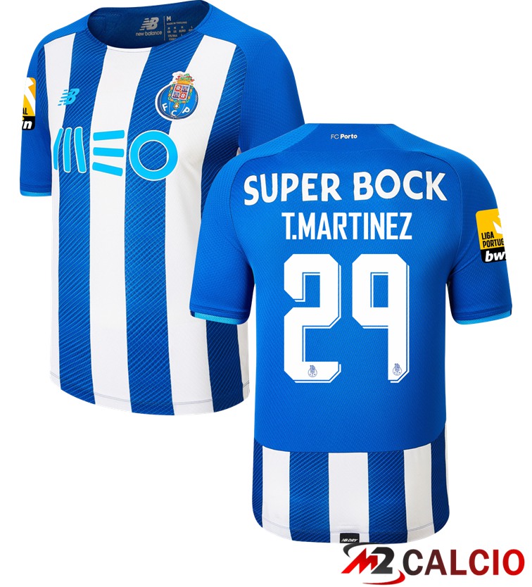 Maglia FC Porto (T.MARTINEZ 29) Prima Bianco/Blu 2021/2022