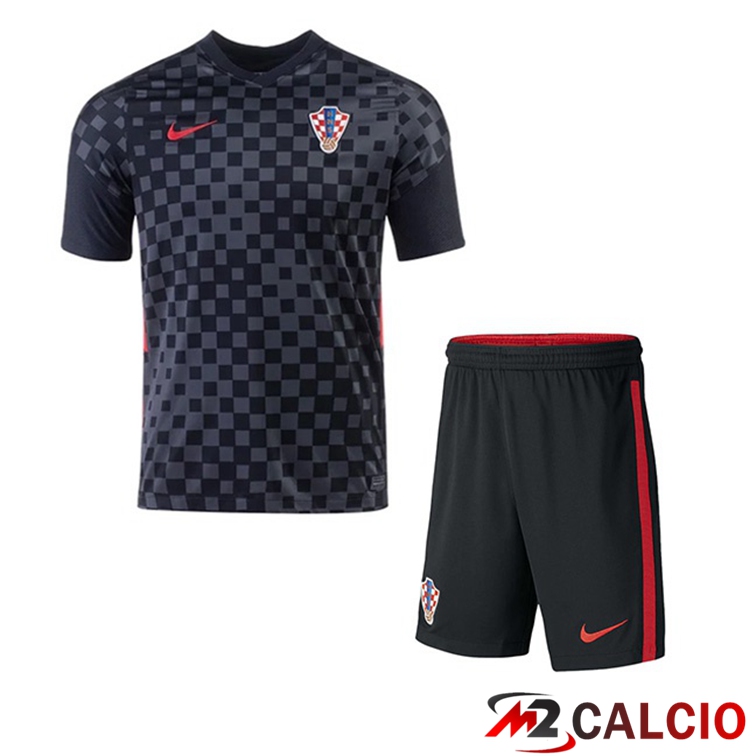 Maglia Nazionale Croazia Bambino Seconda 2020/2021