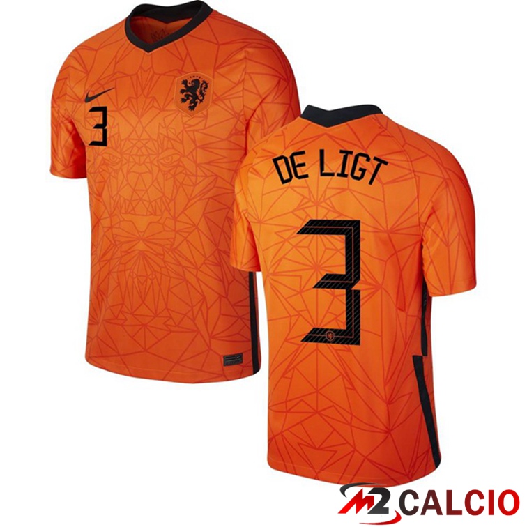 Maglia Nazionale Paesi Bassi (DE LIGT 3) Prima 2020/2021