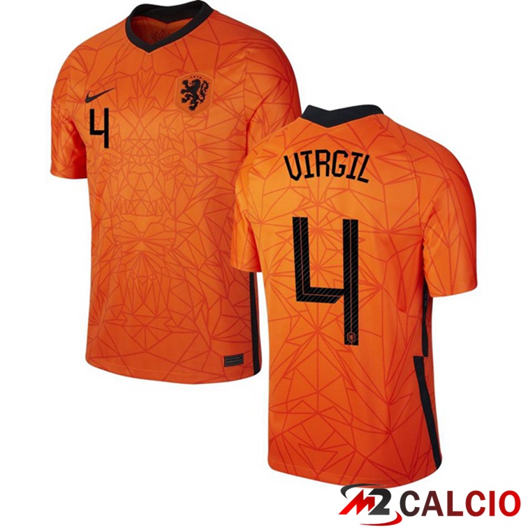 Maglia Nazionale Paesi Bassi (VIRGIL 4) Prima 2020/2021