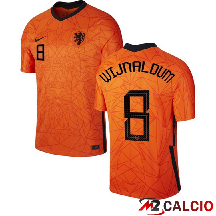 Maglia Nazionale Paesi Bassi (WIJNALDUM 8) Prima 2020/2021