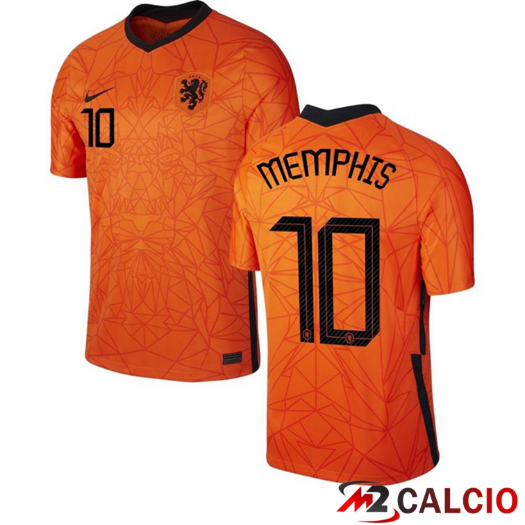 Maglia Nazionale Paesi Bassi (MEMPHIS 10) Prima 2020/2021