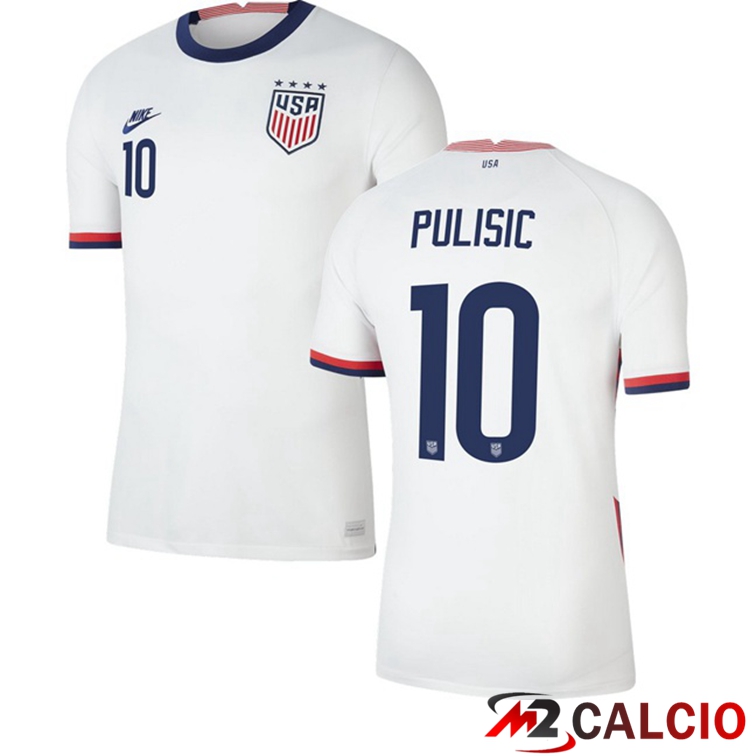 Maglia Nazionale USA (PULISIC 10) Prima 2020/2021
