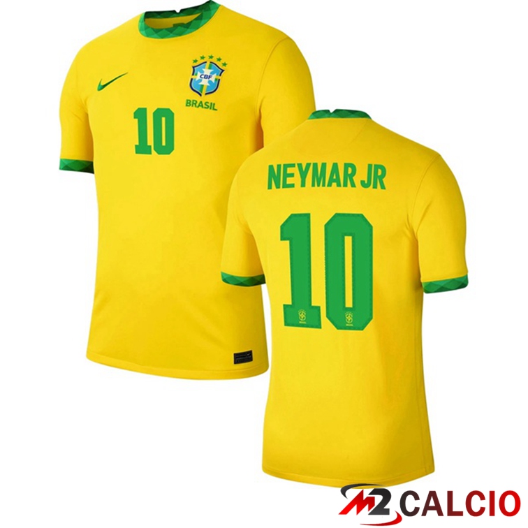 Maglia Nazionale Brasile (NEYMAR JR 10) Prima 2020/2021
