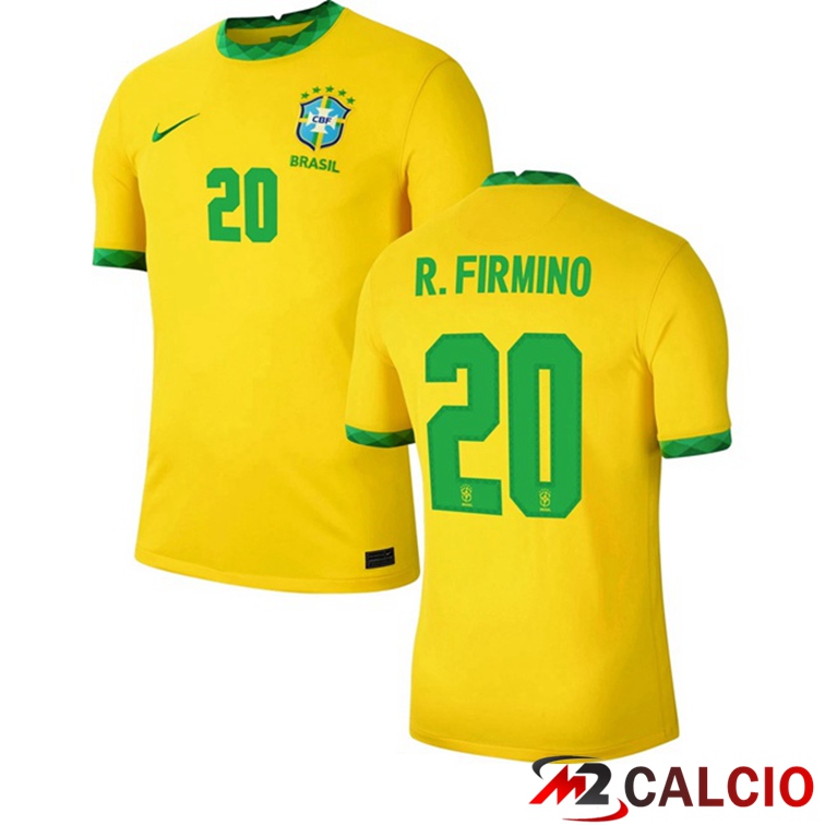 Maglia Nazionale Brasile (R.FIRMINO 20) Prima 2020/2021