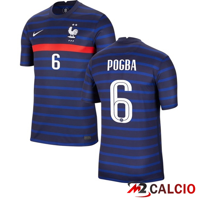 Maglia Nazionale Francia (POGBA 6) Prima 2020/2021