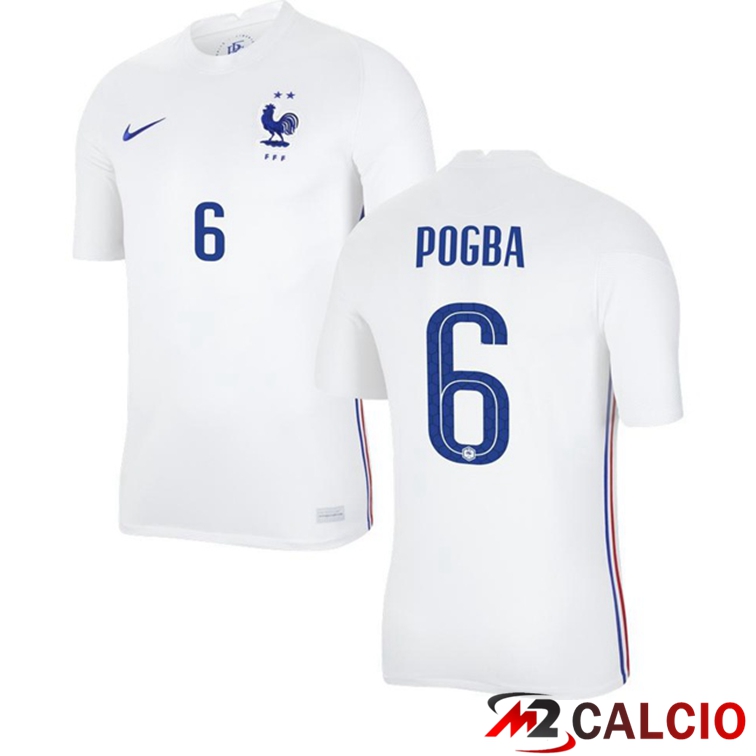Maglia Nazionale Francia (POGBA 6) Seconda 2020/2021