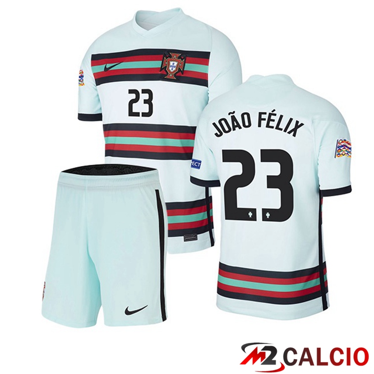 Maglia Nazionale Portogallo (JOAO FELIX 23) Bambino Seconda 2020/2021
