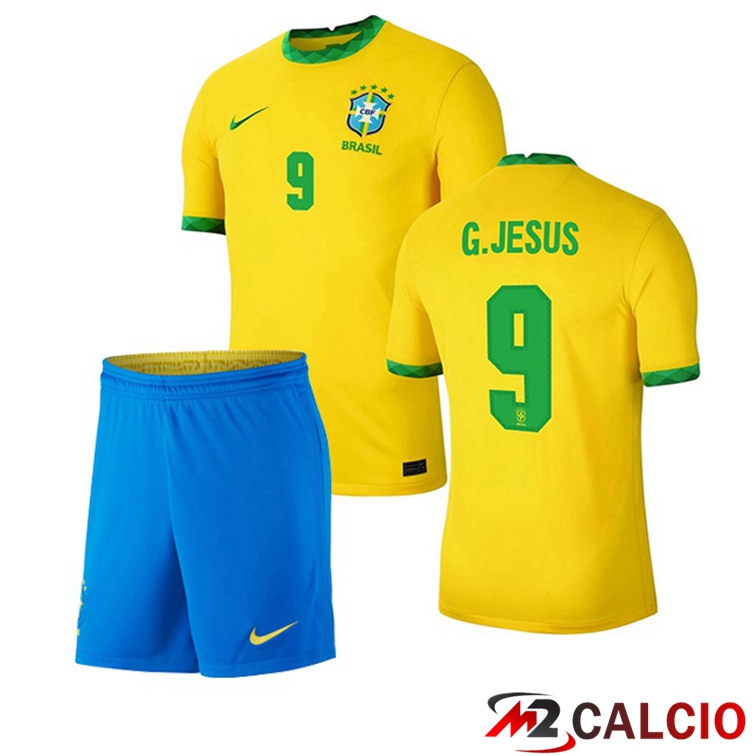 Maglia Nazionale Brasile (G.JESUS 9) Bambino Prima 2020/2021