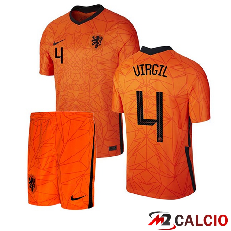 Maglia Nazionale Paesi Bassi (VIRGIL 4) Bambino Prima 2020/2021