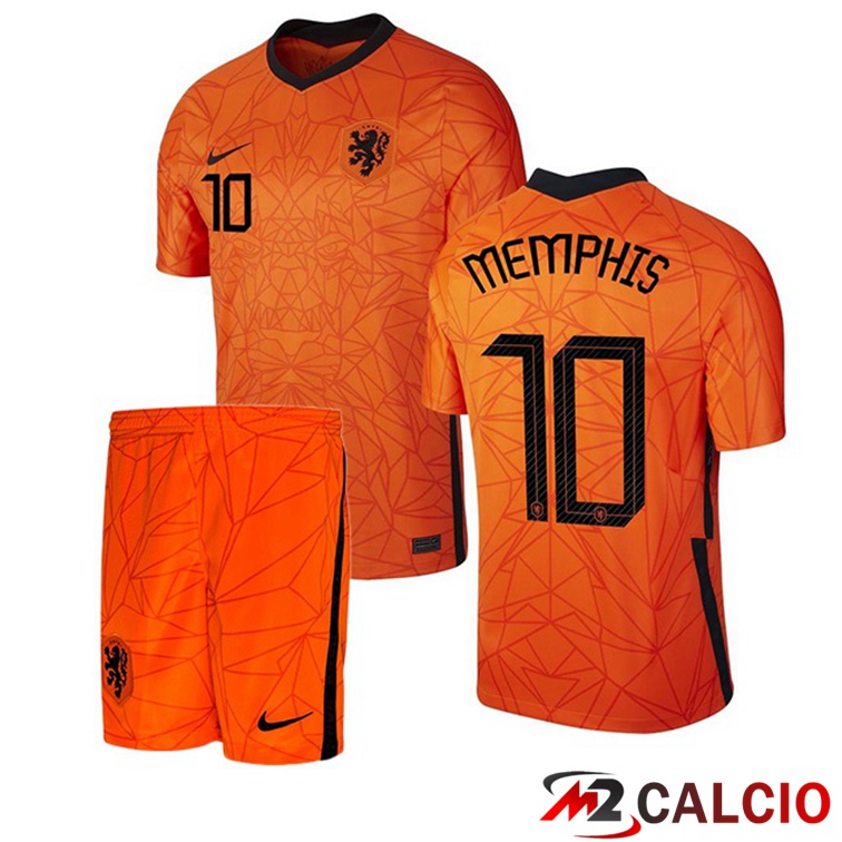 Maglia Nazionale Paesi Bassi (MEMPHIS 10) Bambino Prima 2020/2021
