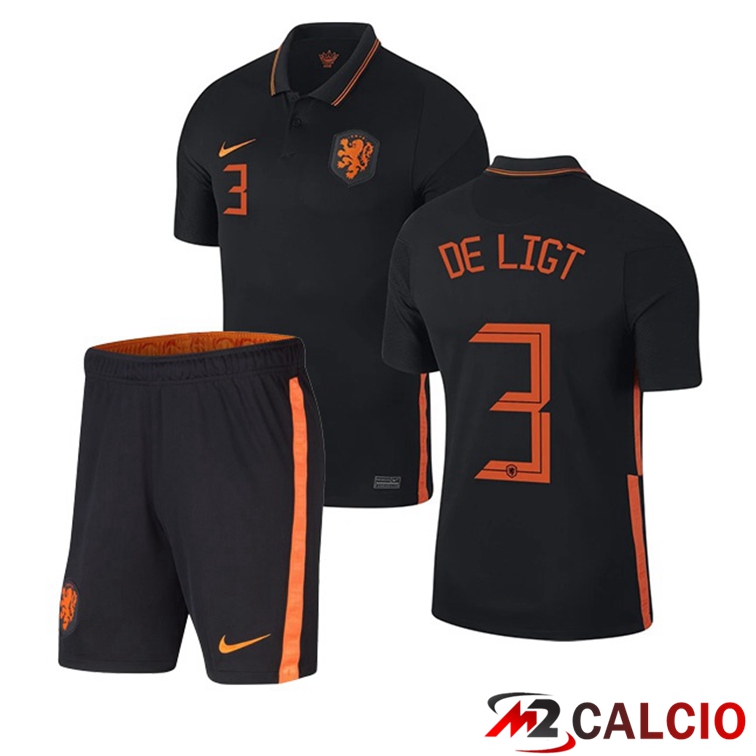 Maglia Nazionale Paesi Bassi (DE LIGT 3) Bambino Seconda 2020/2021