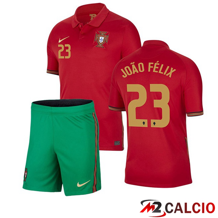 Maglia Nazionale Portogallo (JOAO FELIX 23) Bambino Prima 2020/2021