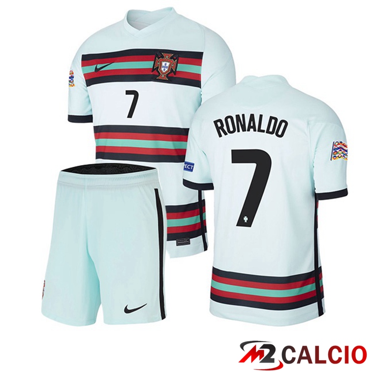 Maglia Nazionale Portogallo (RONALDO 7) Bambino Seconda 2020/2021