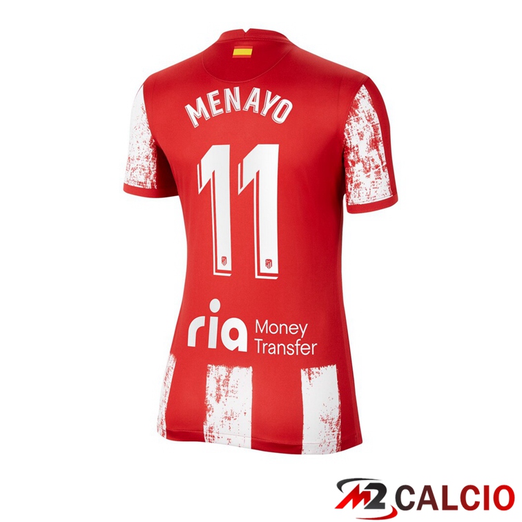Maglia Atletico Madrid (LEMAR 11) Donna Prima Rosso/Bianco 2021/2022