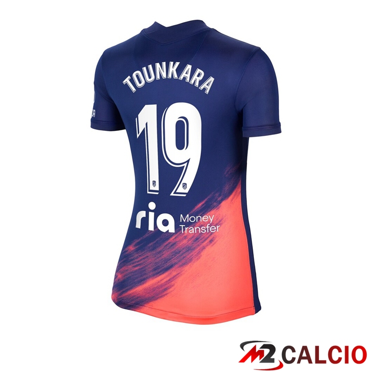 Maglia Atletico Madrid (Cunha 19) Donna Seconda Blu Navy 2021/2022