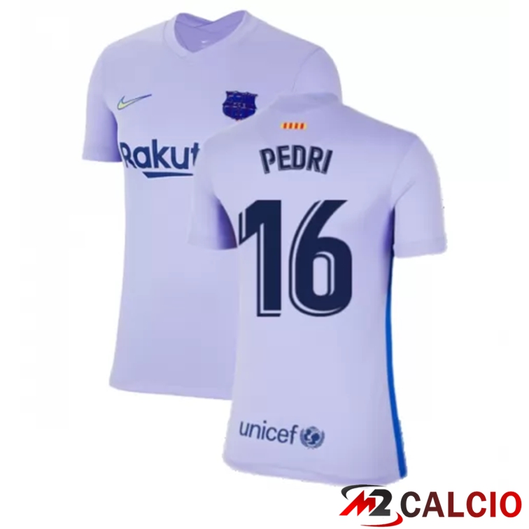 Maglia FC Barcellona (Pedri 16) Donna Seconda Viola 2021/2022