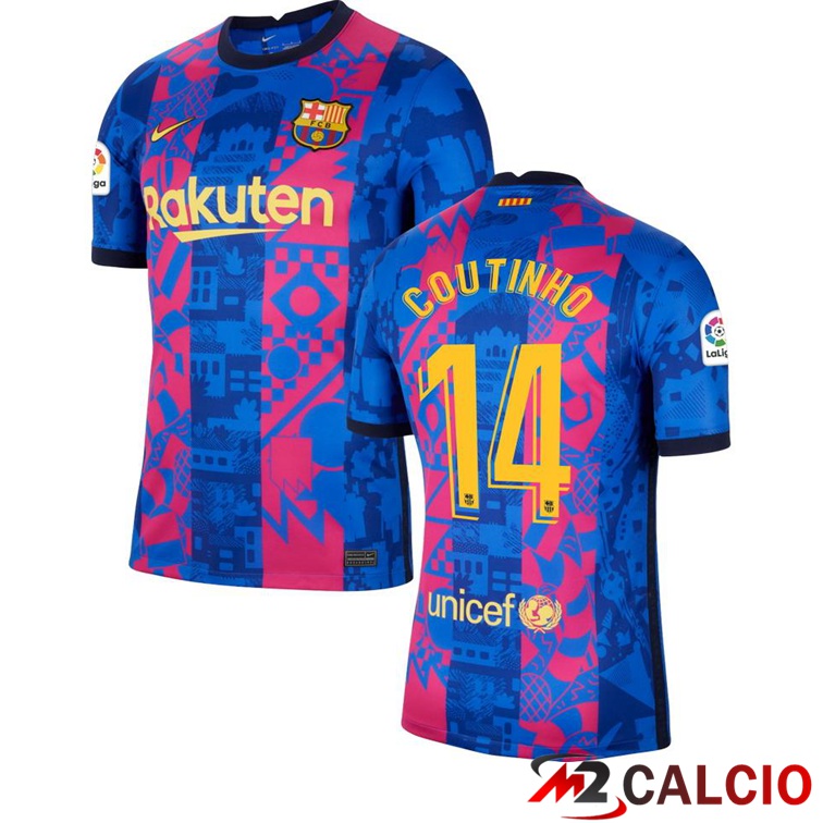 Maglia FC Barcellona (COUTINHO 14) Terza 2021/2022