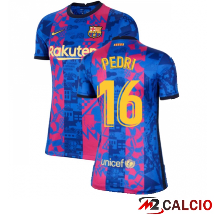 Maglia FC Barcellona (Pedri 16) Donna Terza 2021/2022