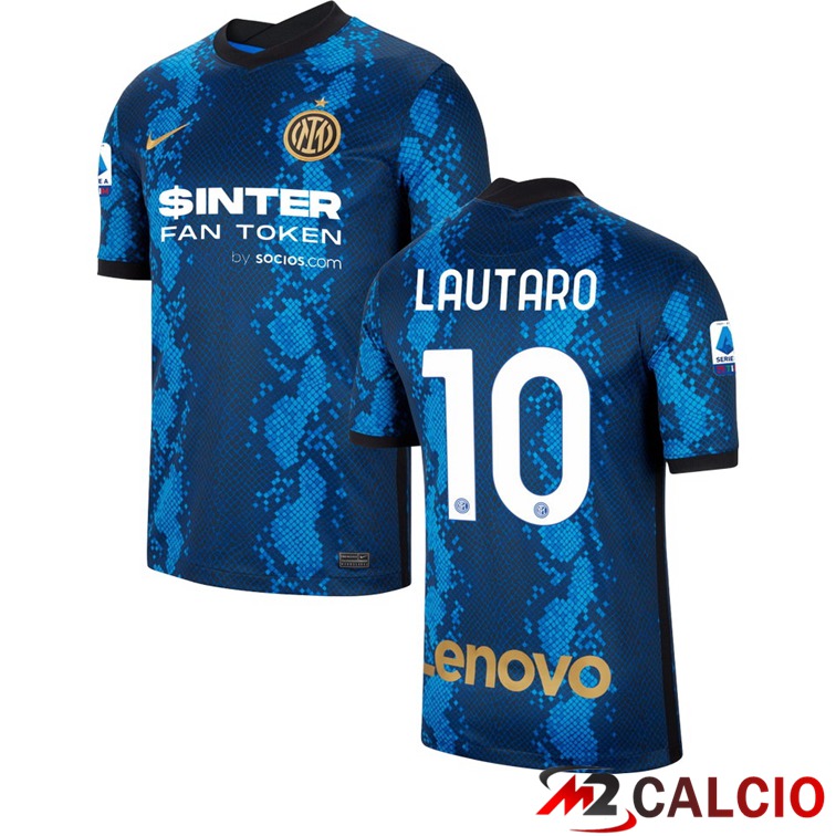 Maglia Inter Milan（LAUTARO 10）Prima Blu 2021/2022