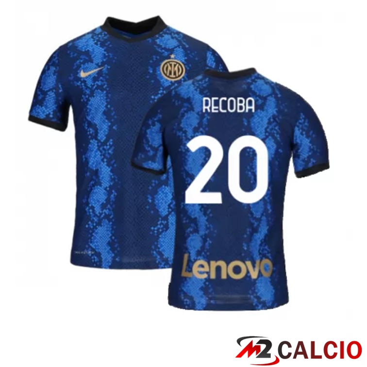 Maglia Inter Milan（RECOBA 20）Prima Blu 2021/2022