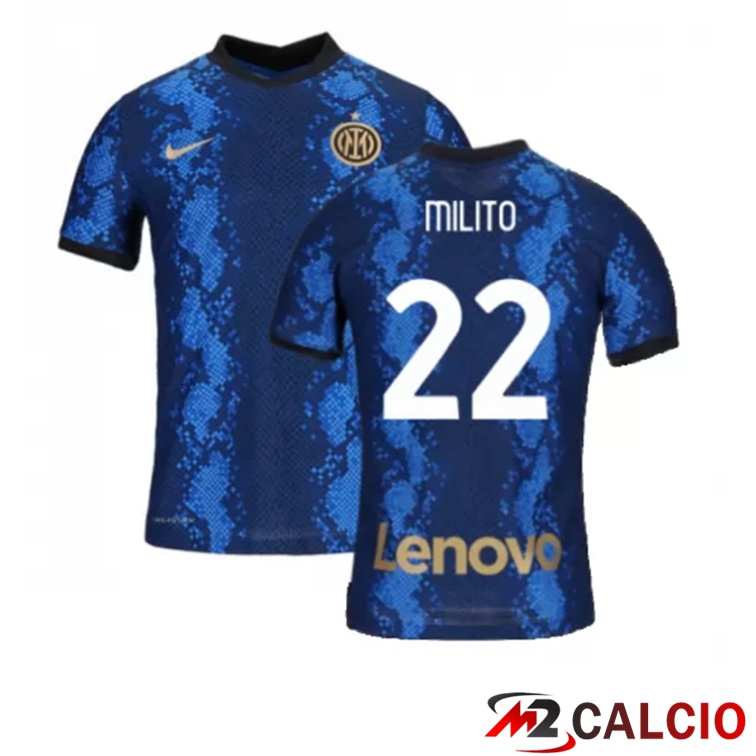 Maglia Inter Milan（VIDAL 22）Prima Blu 2021/2022