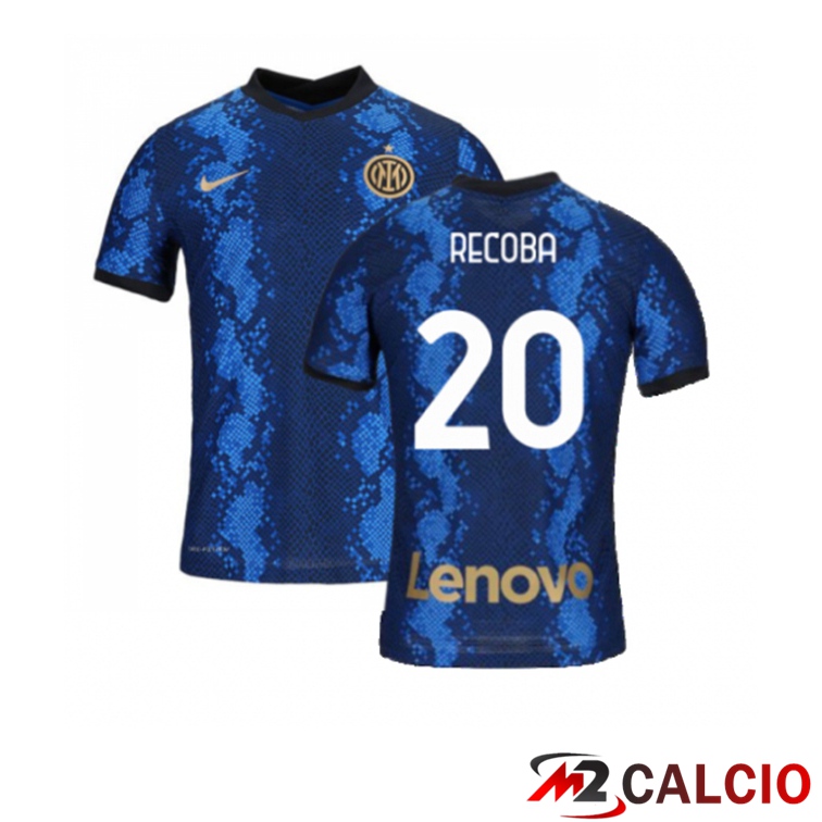 Maglia Inter Milan（RECOBA 20）Donna Prima Blu 2021/2022