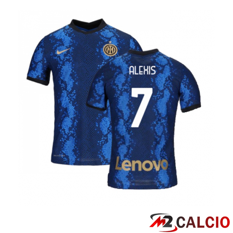 Maglia Inter Milan（ALEXIS 7）Donna Prima Blu 2021/2022