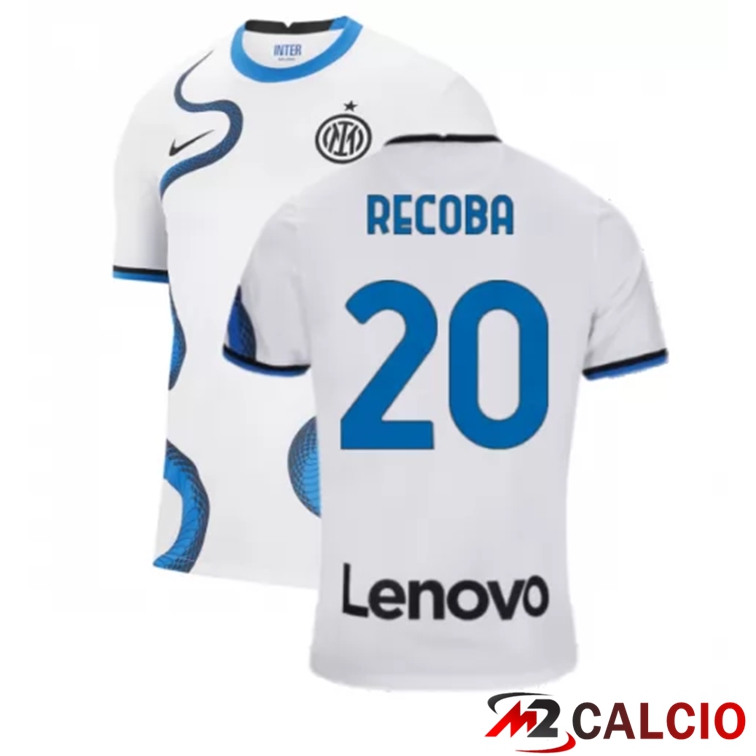 Maglia Inter Milan（RECOBA 20）Seconda Bianco 2021/2022
