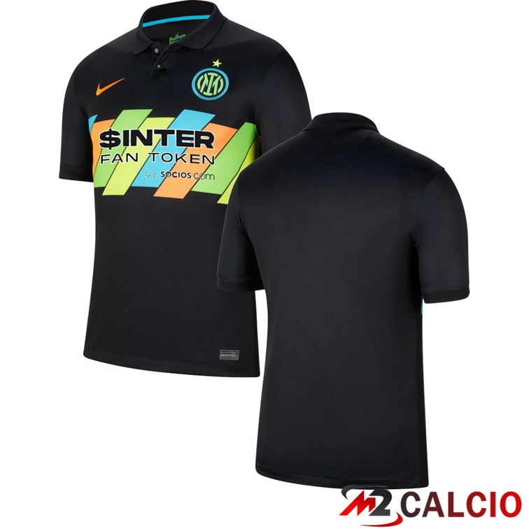 Maglie Calcio Inter Milan Terza Nero 2021/2022