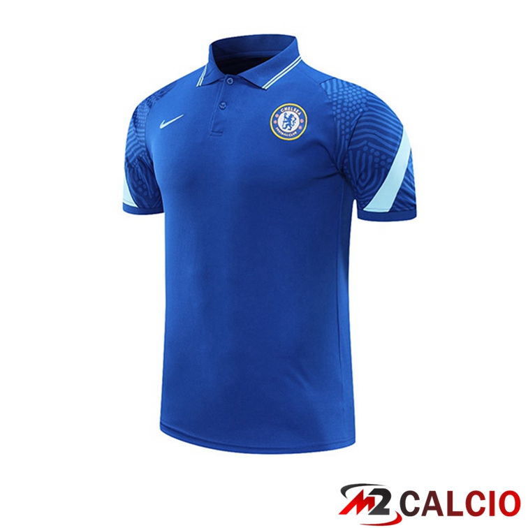 Maglia Polo FC Chelsea Blu 2021/2022